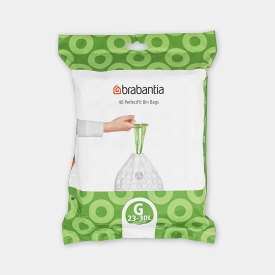 Picture of BRABANTIA atkritumu tvertņu maisiņi,23-30 l, (G), 40 gab