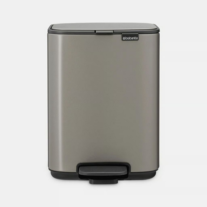 Attēls no Kosz na mieci Brabantia Bo Pedal Bin 4L - Platinum