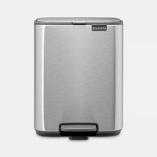 Picture of Brabantia Bo Pedal Bin 7L - Matt Steel Fingerprint Proof