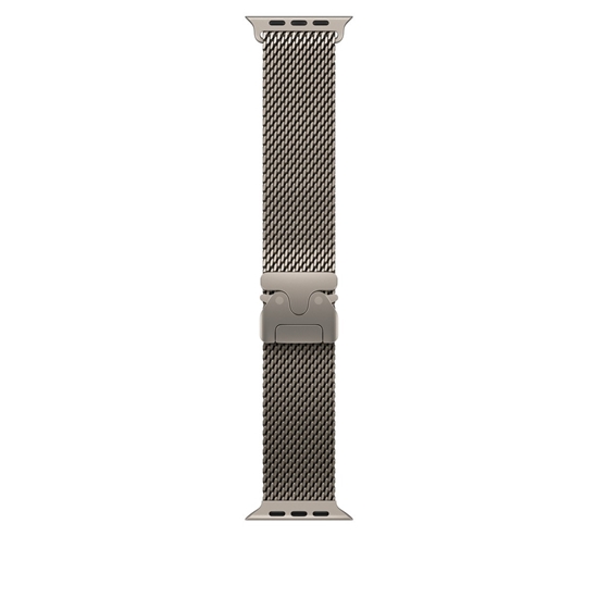 Изображение Bransoleta mediolańska z tytanu w kolorze naturalnym do koperty 49 mm - rozmiar M