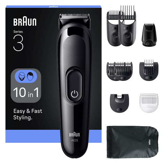 Picture of Braun AIO3560 Hair trimmer 10-in-1