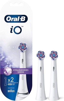 Attēls no Braun Oral-B brush heads iO Radiant White 2er (white)