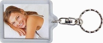Attēls no Breloczek GEDEON Ramka breloczek do kluczy przeroczysta
