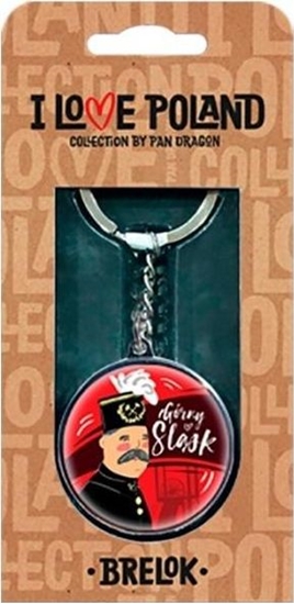 Picture of Breloczek Pan Dragon Brelok I love Poland Góny lsk ILP-BRE-A-KAT-01