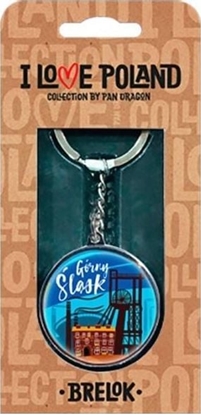 Attēls no Breloczek Pan Dragon Brelok I love Poland Górny lsk ILP-BRE-A-KAT-02
