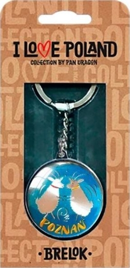 Picture of Breloczek Pan Dragon Brelok I love Poland Pozna ILP-BRE-A-POZ-02