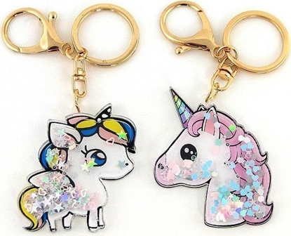 Изображение Brelok jednoroec z cekinami 6,5x6cm MIX