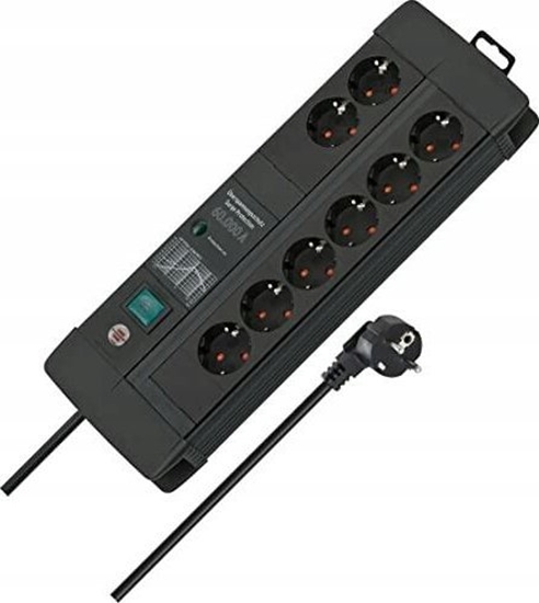 Picture of Brennenstuhl Premium-Line DUO ÜSS 8fach schwarz