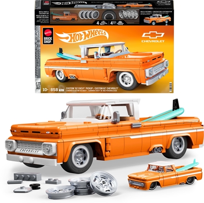 Picture of Brick Shop Hot Wheels Elite Series Custom 62 Chevy Pickup JFW70 JFT20