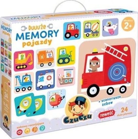 Изображение Bright Junior Media Duuue Memory Pojazdy