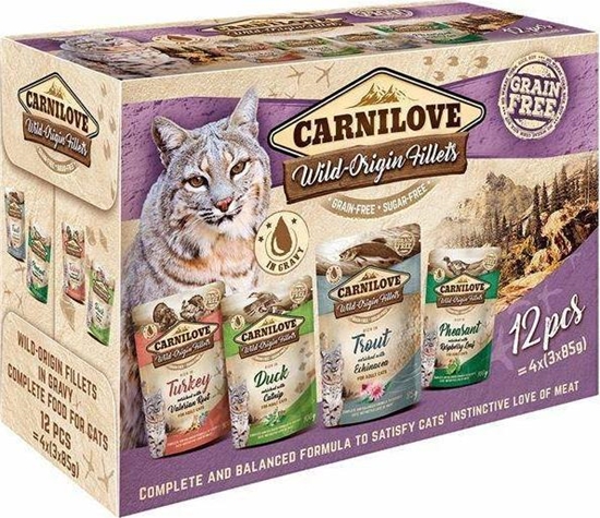 Picture of Brit CARNILOVE KOT sasz.12*85g MULTIPACK