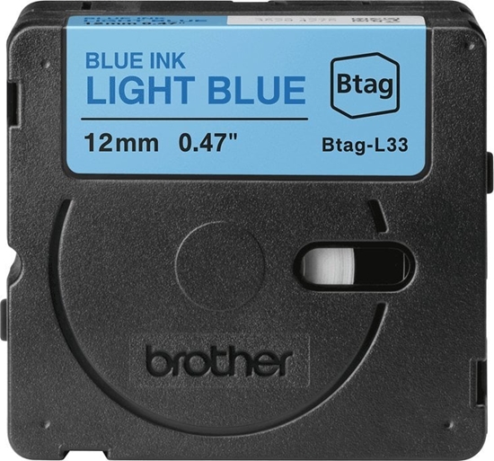 Picture of Brother BTAG-L33 marķēšanas lenta Zila vai gaiši zila krāsa