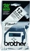 Picture of Brother Labelling Tape - 12mm, Black/White, Blister label-making tape m
