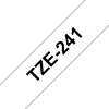 Picture of Brother labelling tape TZE-241 white/black   18 mm