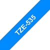 Изображение Brother labelling tape TZE-535 blue/white 12 mm