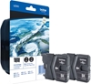 Picture of Brother LC985BKBP2 ink cartridge 2 pc(s) Original Black