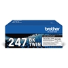 Picture of Brother TN-247BKTWIN toner cartridge 2 pc(s) Original Black