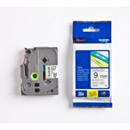 Изображение Brother TZe-221 label-making tape Black on white