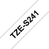 Изображение Brother TZeS241 label-making tape Black on white TZ