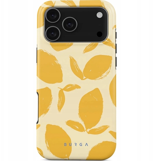Picture of Burga Tough Magsafe - etui ochronne do iPhone 17 Pro Max kompatybilne z MagSafe (lemon tart)