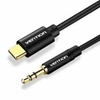 Изображение CABLE AUDIO 3.5MM TO USB-C/1.5M BLACK BGABG VENTION