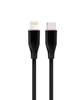 Picture of Kabelis Gembird Premium silicon 8-pin Male - USB Type-C Male 1.5m Black