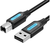 Picture of CABLE USB2.0 MALE TO MALE/1.5M BLACK COQBG VENTION