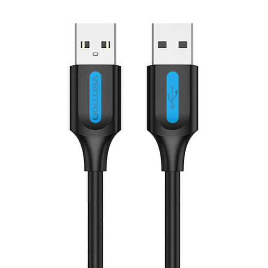 Picture of CABLE USB2.0 MALE TO MALE/2M BLACK COJBH VENTION