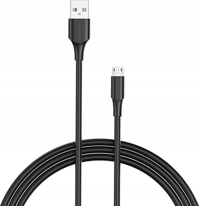 Изображение CABLE USB2.0 TO MICRO-B/0.5M BLACK CTIBD VENTION