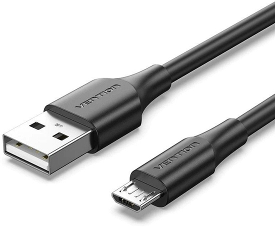 Picture of CABLE USB2.0 TO MICRO-B/1.5M BLACK CTIBG VENTION