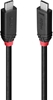 Picture of CABLE USB4 240W TYPE C 1M/BLACK LINE 37001 LINDY