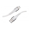 Изображение Intenso USB Cable A315L Nylon 1,5m white USB-A / Lightning 12W