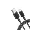 Picture of Kabel 322 USB-A do USB-C oplot 1.8m czarny