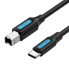 Picture of CABLE USB-C TO USB 2.0B/2M BLACK CQUBH VENTION