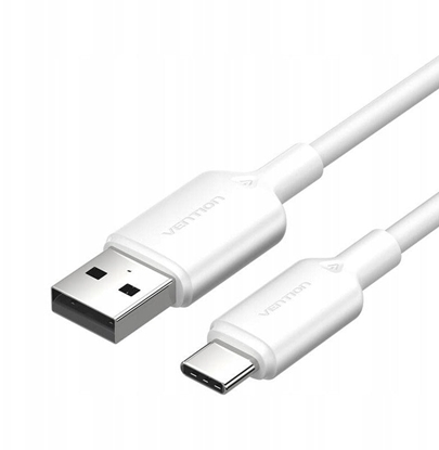 Изображение CABLE USB-C TO USB2.0/1M WHITE CTQWF VENTION