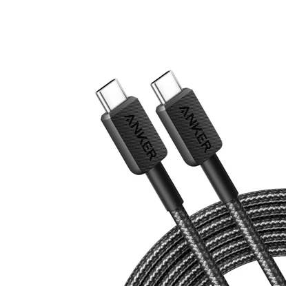 Picture of Kabel 322 USB-C do USB-C oplot 0.9m czarny