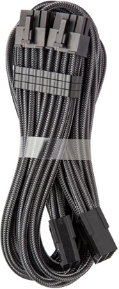 Изображение CableMod Pro ModMesh 8+8-pin PCI-e-Verlngerung, 45cm - carbon