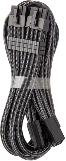 Изображение CableMod Pro ModMesh 8+8-pin PCI-e-Verlngerung, 45cm - carbon