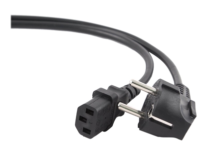 Изображение Cablexpert | Power cord (C13), VDE approved | Black