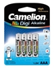 Picture of Camelion LR03-BP4DG AAA/LR03, Digi Alkaline, 4 pc(s)