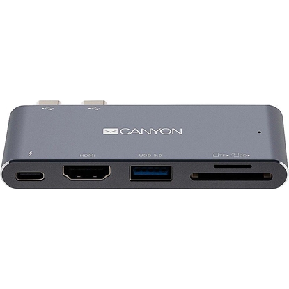 Picture of Canyon DS-5 Multiport Docking Station with 5 port Space Gray