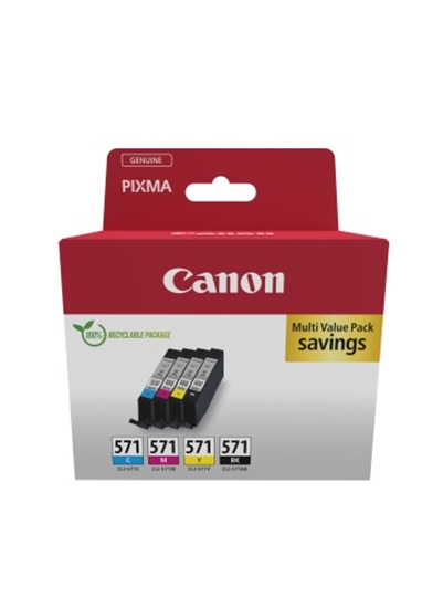 Picture of Canon CLI-571 C/M/Y/BK Multi Pack