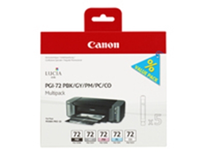Изображение Canon PGI-72 PBK/GY/PM/PC/CO Multipack