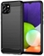 Picture of Carbon Case elastyczne etui pokrowiec Samsung A03S EU (166.5) czarny
