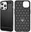 Picture of Carbon Case etui iPhone 14 Pro Max elastyczny elowy pokrowiec na ty plecki czarny