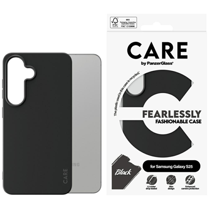 Picture of CARE by PanzerGlass Case Black Samsung  S25