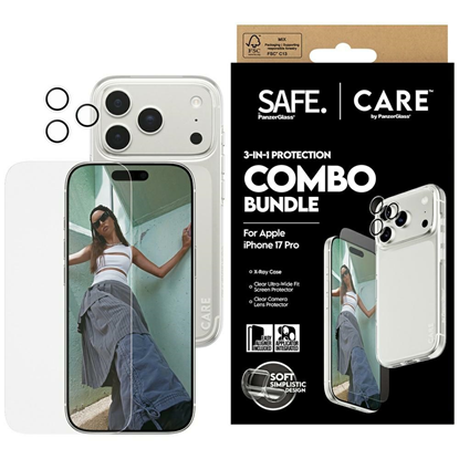 Picture of CARE by PanzerGlass Fashionable Combo 3in1 Case + 
