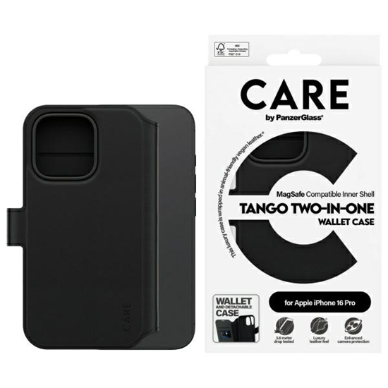 Picture of CARE by PanzerGlass Feature Case Wallet MagSafe iP 16 Pro