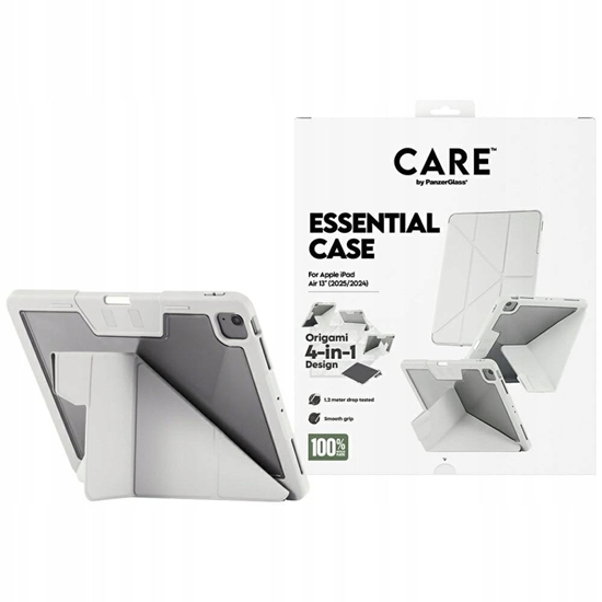 Picture of CARE by PanzerGlass TPU Essential Case iPad Air 13 grey