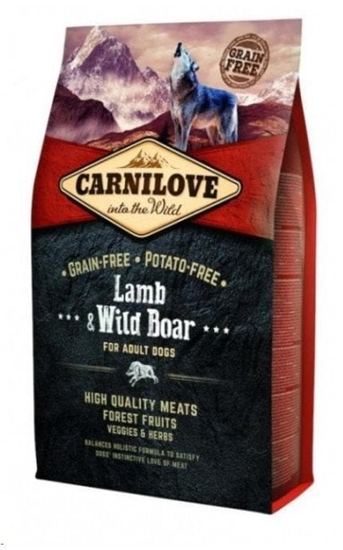 Picture of Carnilove Lamb&Wild For Adult 4kg